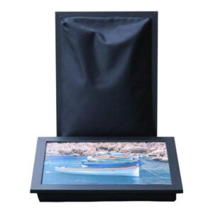 Laptray - Schootkussen Vissersbootjes